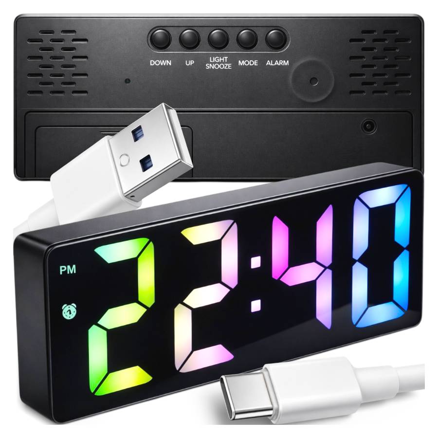 FA229 ZEGAR ELEKTRONICZNY LED