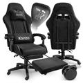 FOTEL GAMING MESH NOWY G1392 BLACK