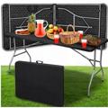 [KZ-70277] STÓŁ CATERINGOW CZARNY 240X75,5X74CM
