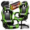 FOTEL GAMINGOWY KANZA ZIELONY G1162
