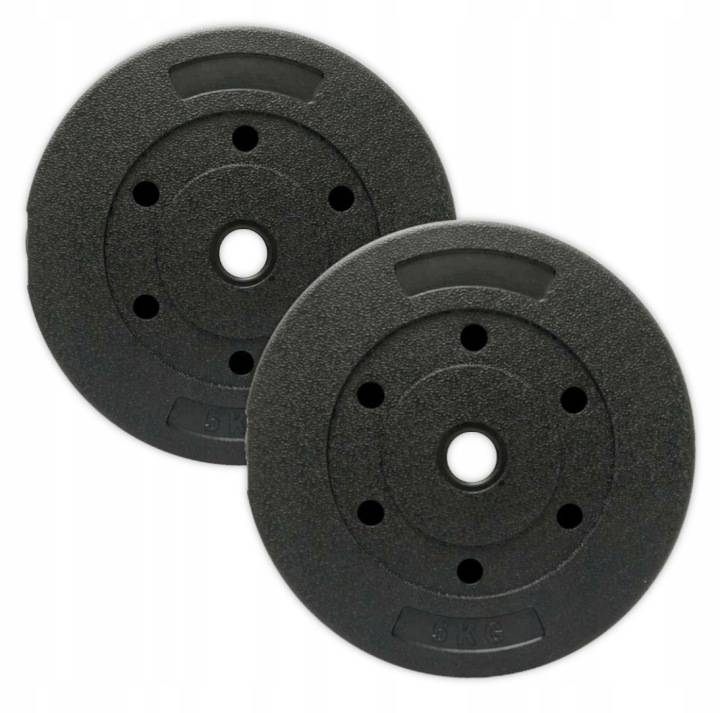 [KZ-16239] OBCIĄŻENIE BITUMICZNE 2 TALERZE 2X10kg 20KG