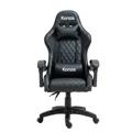 FOTEL GAMINGOWY PREMIUM CZARNY G1324