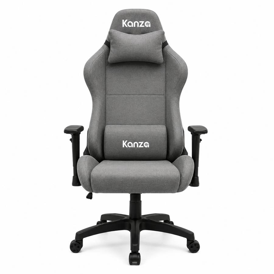 FOTEL GAMINGOWY PREMIUM SZARY G1325