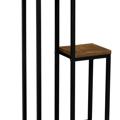 [KZ-17175] Kwietnik stojący półka ciemny brązowy 67cm